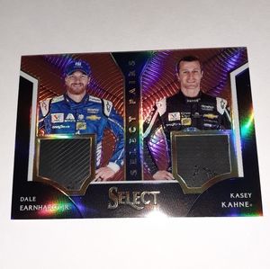2017 Select NASCAR Pairs Dale Earnhardt Jr. Kasey Kahne Race Used Memorabilia